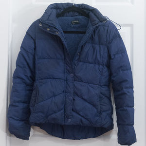 J.crew Sherpa-lined Goose Down Puffer Jacket, XS